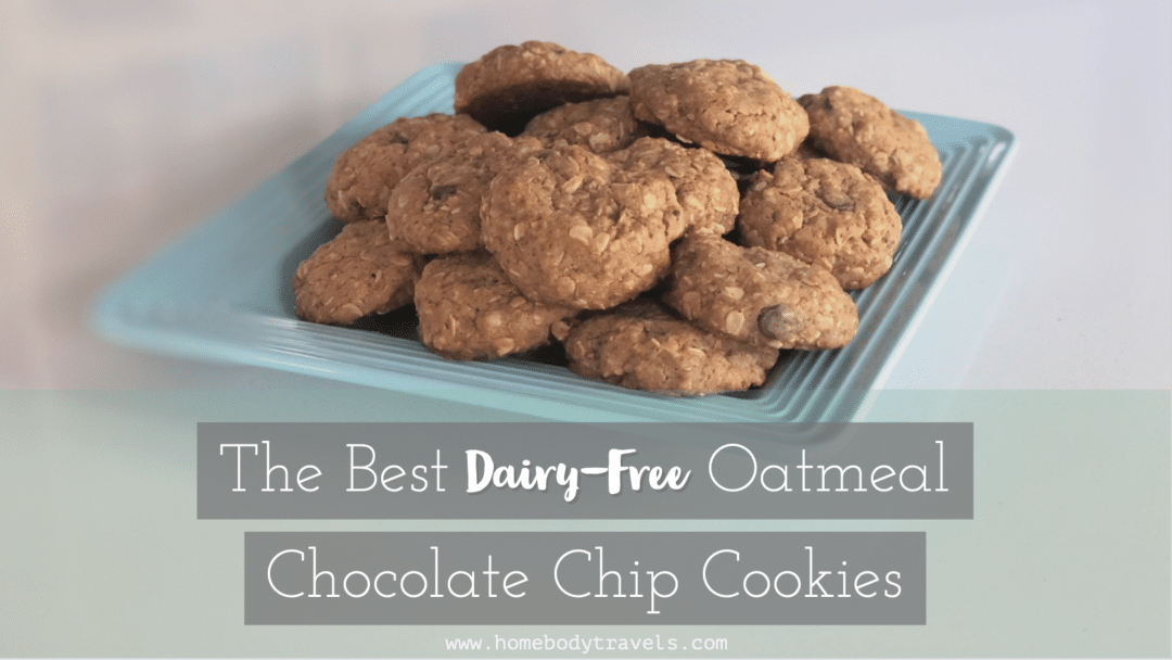 Dairy-Free Oatmeal Chocolate Chip Cookies